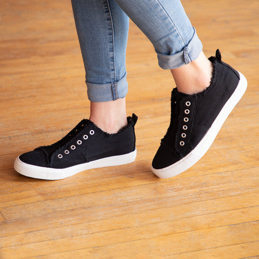 Girlie Girl™ Slip-On Canvas Sneakers